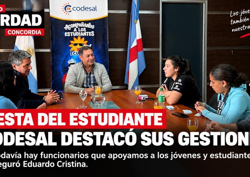 Fiesta del Estudiante: Cristina destacó las gestiones de CODESAL y afirmó que “todavía hay funcionarios que apoyamos a los jóvenes”